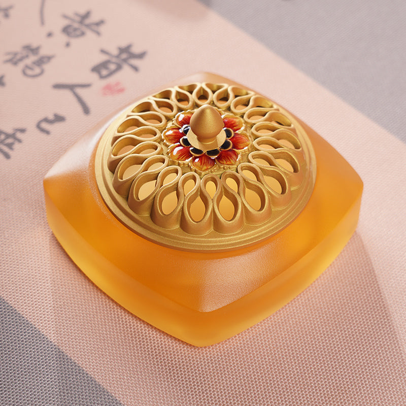 Candy Color Glazed Incense Burner
