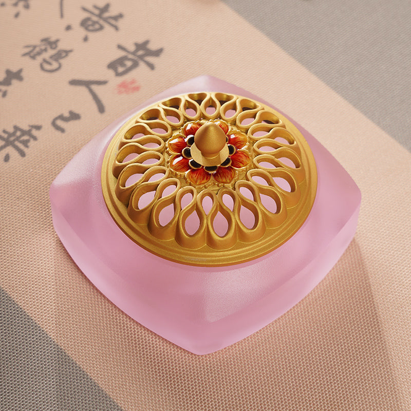 Candy Color Glazed Incense Burner